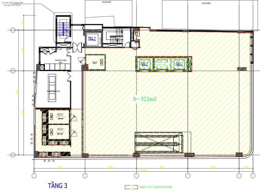 Layout mặt bằng tòa nhà TTG Tower
