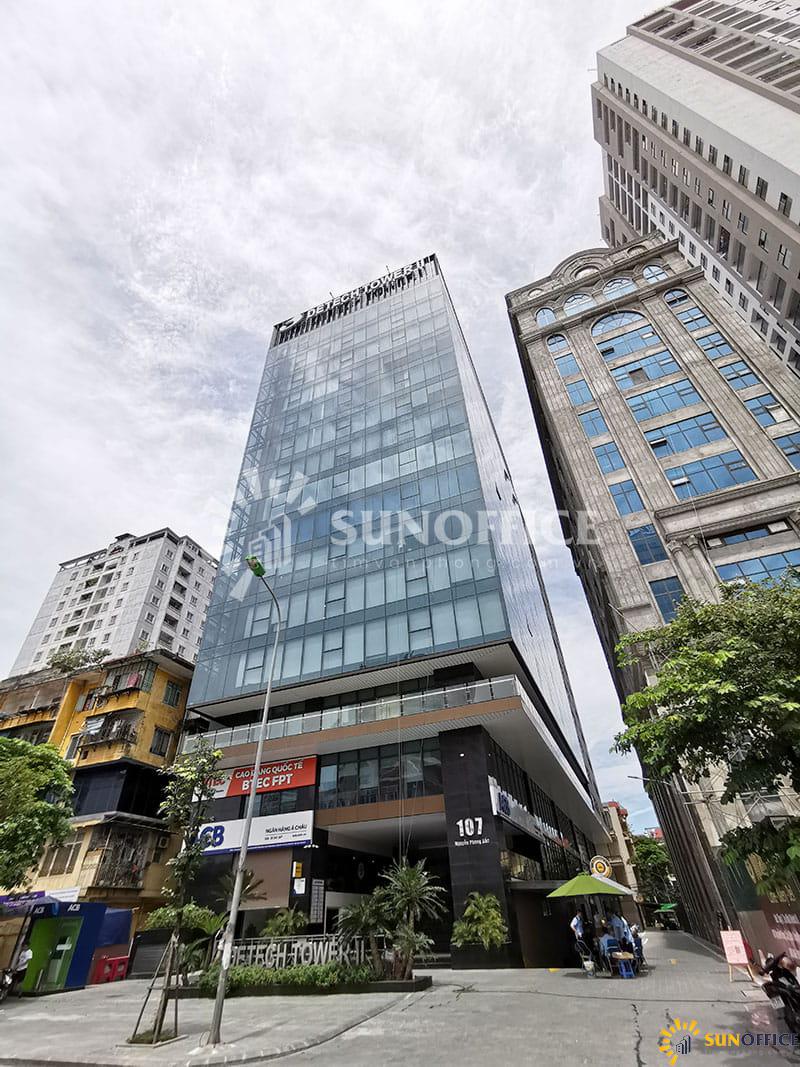 Tòa nhà văn phòng cho thuê Detech Tower 2 năm trên đường Nguyễn Phong Sắc
