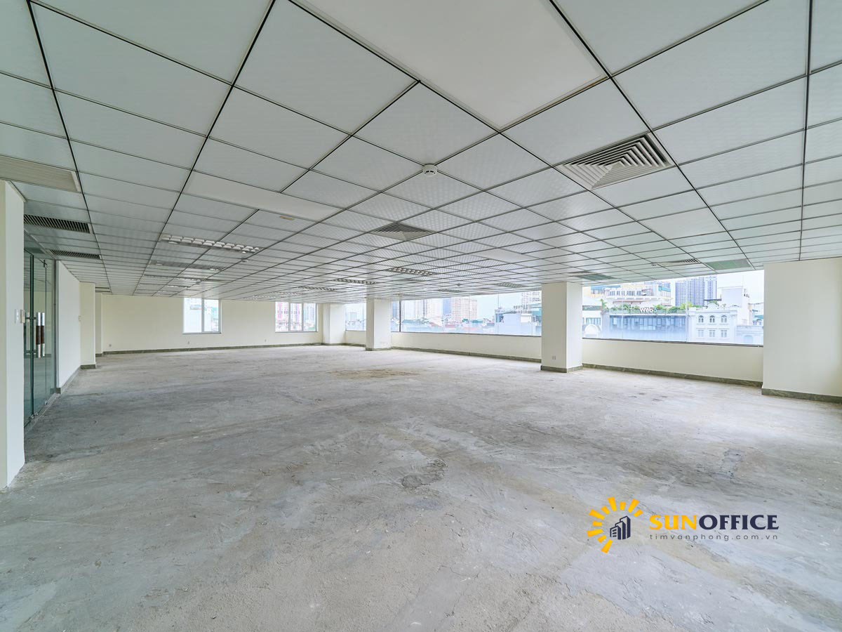 Diện tích trống tại tòa nhà Lotus Building