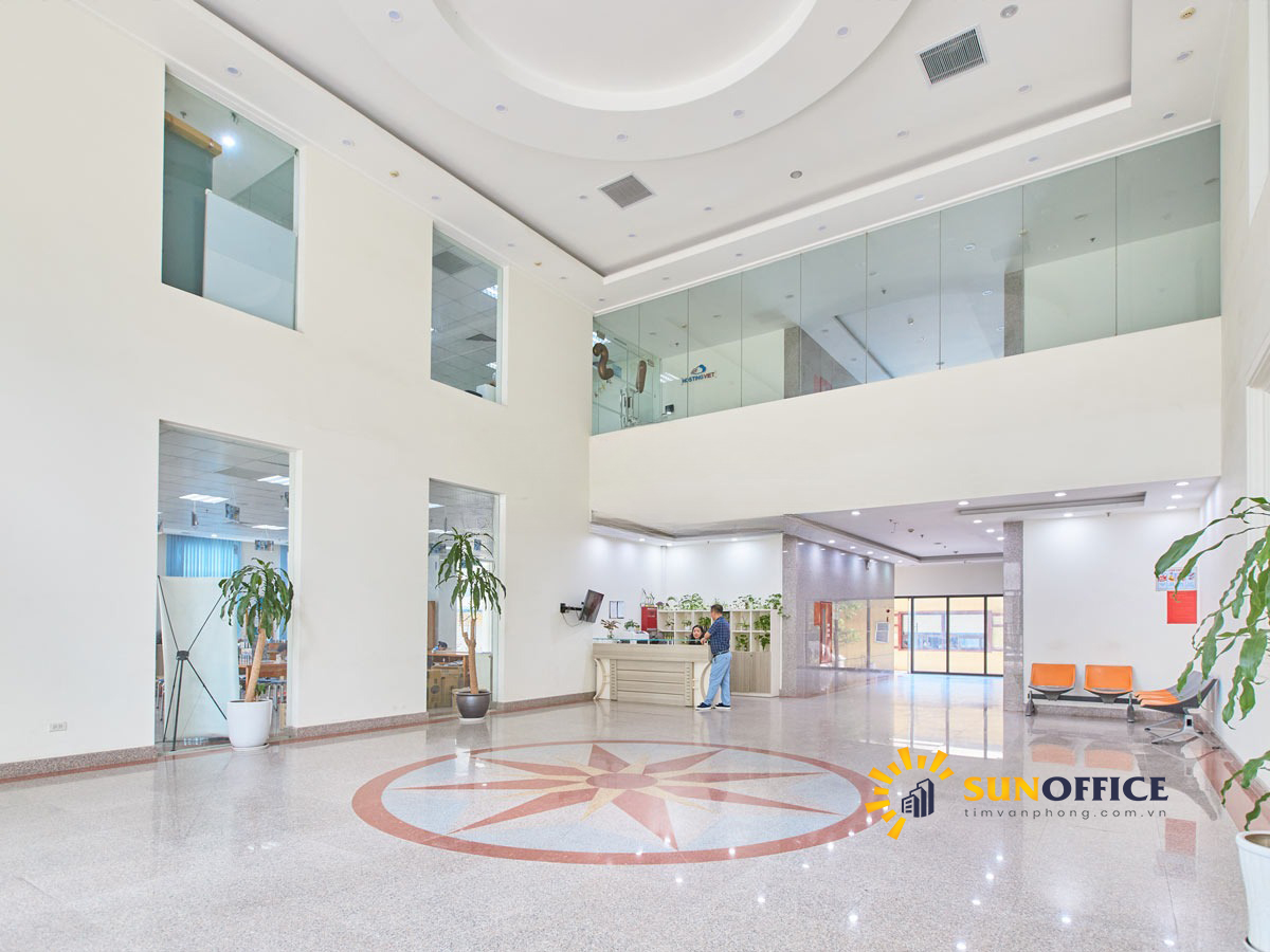 Sảnh tầng 1 tòa nhà Kim Hoàn Building