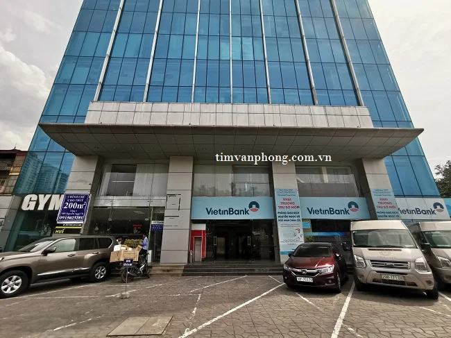 PGD của ngân hàng Vietinbank tại tầng 1 tòa nhà 169 Nguyễn Ngọc Vũ