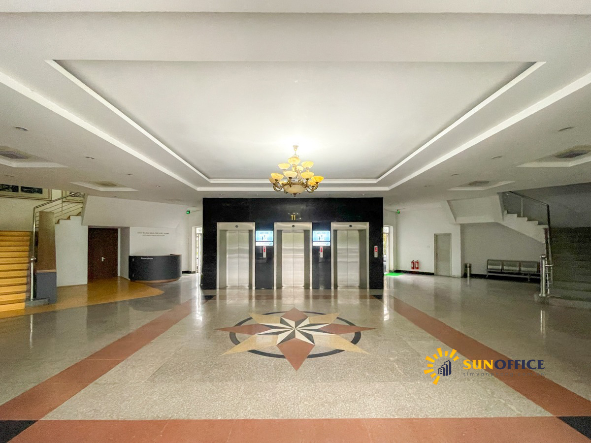 Sảnh tòa nhà hội nhà báo Việt Nam Dương Đình Nghệ