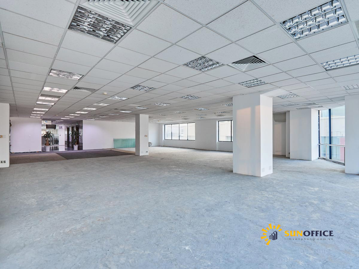 Diện tích cho thuê văn phòng VIT Tower Kim Mã