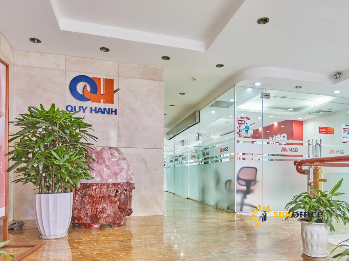 Tầng 1 tòa nhà Quý Hạnh Building