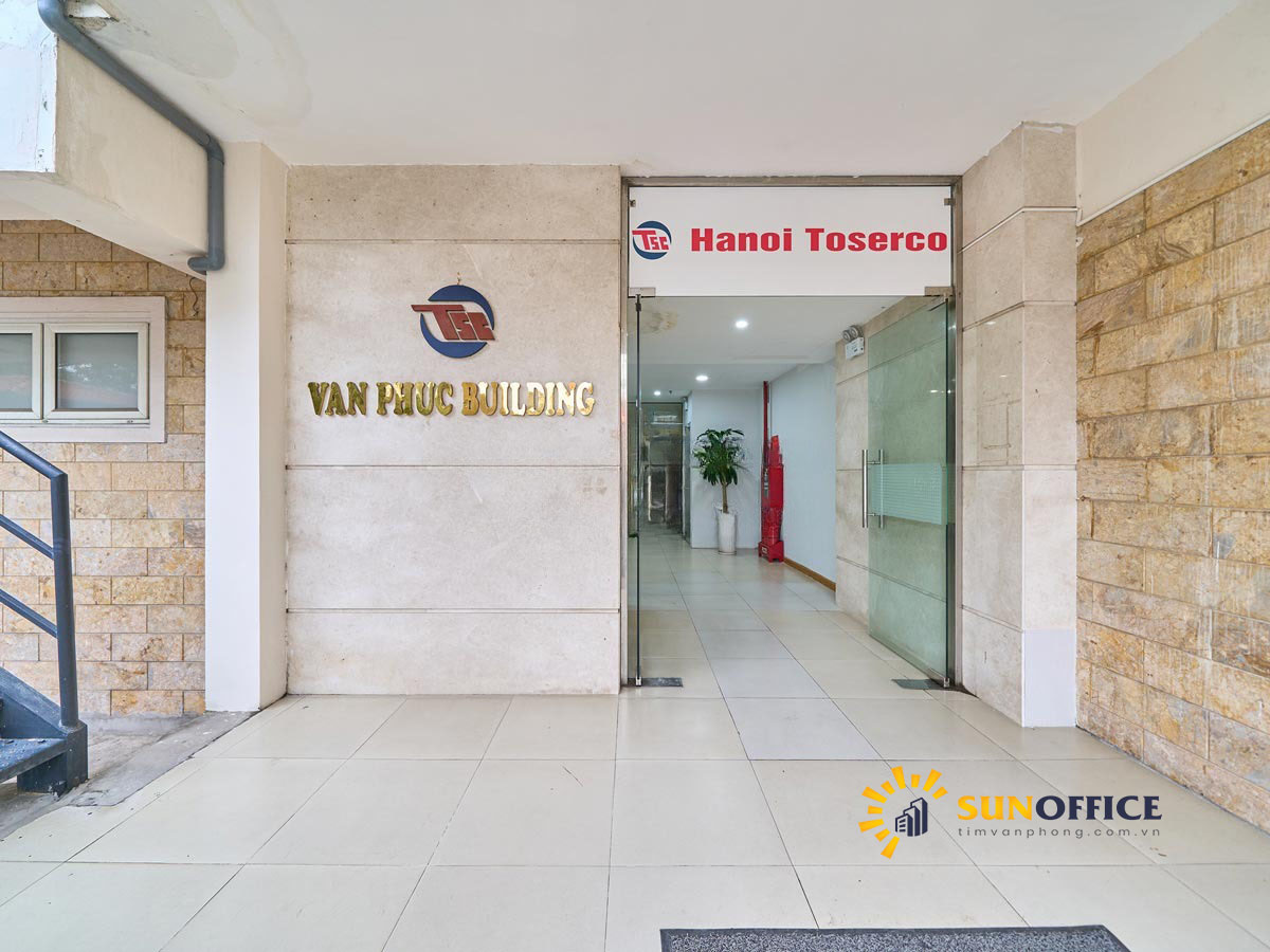 Cửa Tầng 1 Vạn Phúc Building