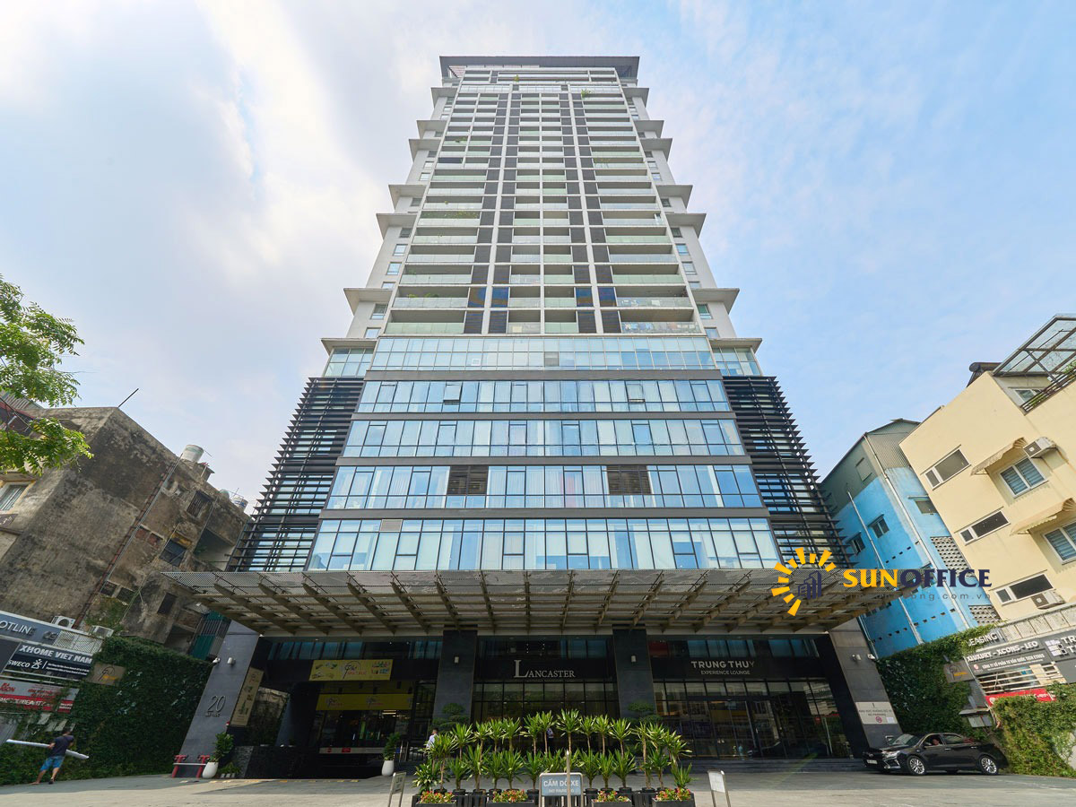 Cho thuê văn phòng tòa nhà Lancaster 20 Núi Trúc