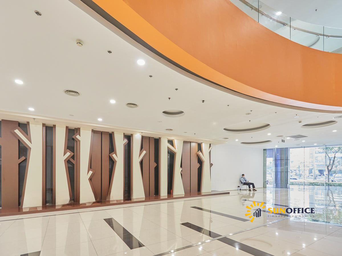 Sảnh tầng 1 tòa nhà Victoria Văn Phú Hà Đông