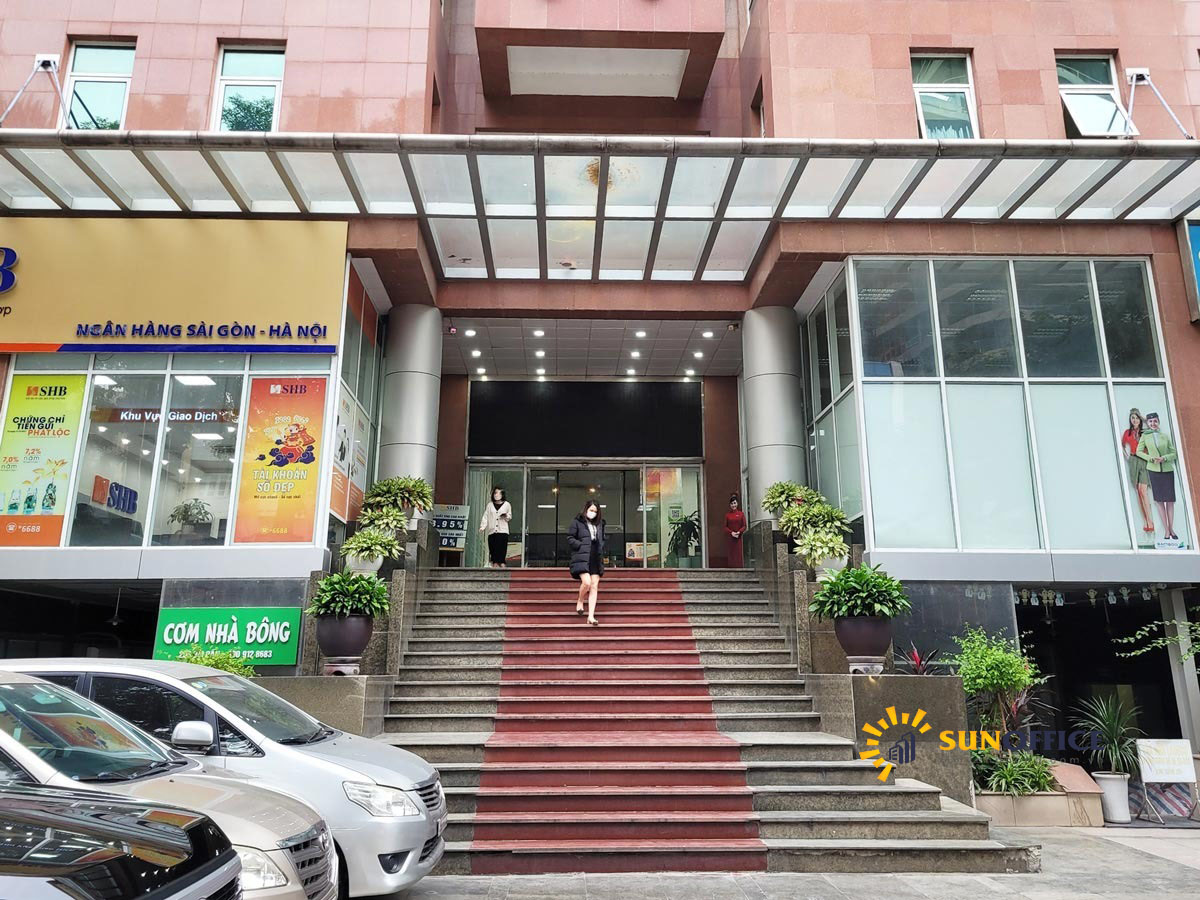 Lối vào Tòa nhà Ladeco Building 266 Đội Cấn
