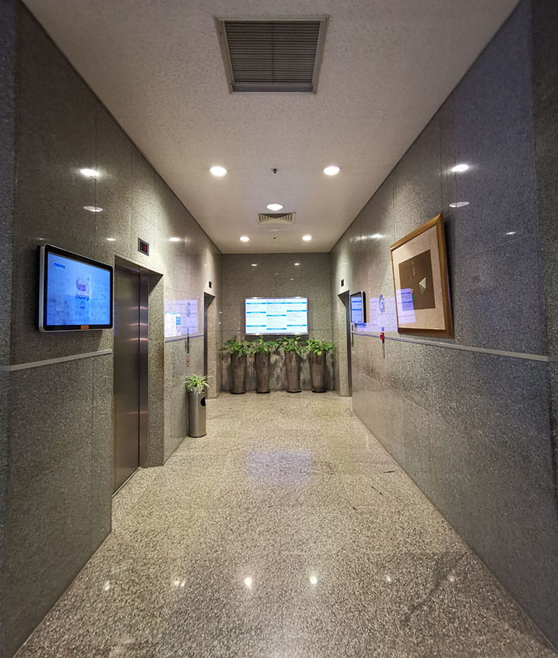 Tòa nhà HITC Xuân Thủy 6 Sảnh thang máy tại HITC Tower