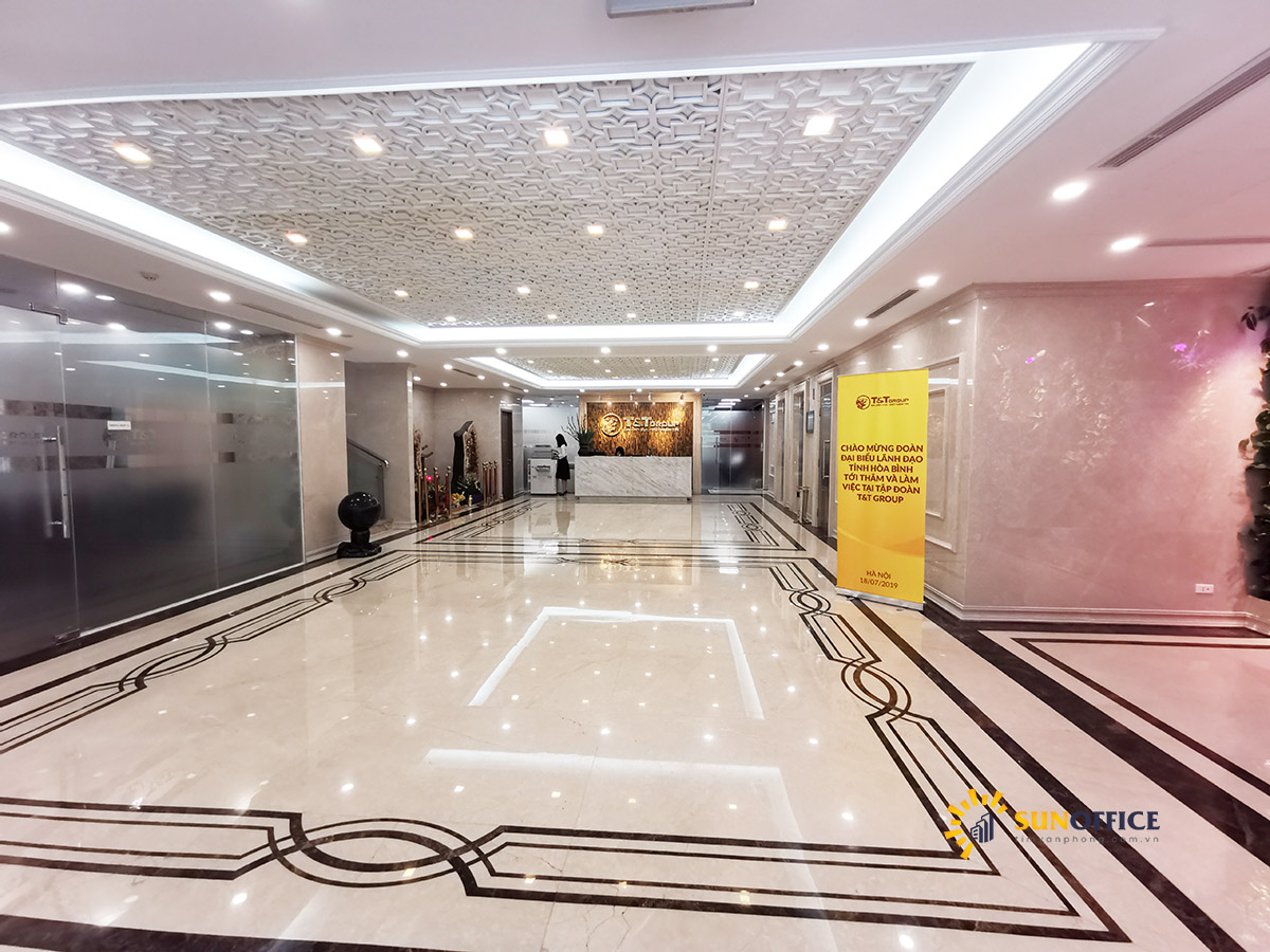 sảnh tòa nhà Artexport House số 2A Phạm Sư Mạnh