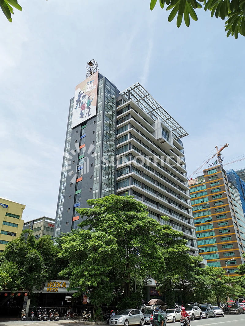 Hình ảnh tổng quan tòa nhà FPT Building trên đường Duy Tân