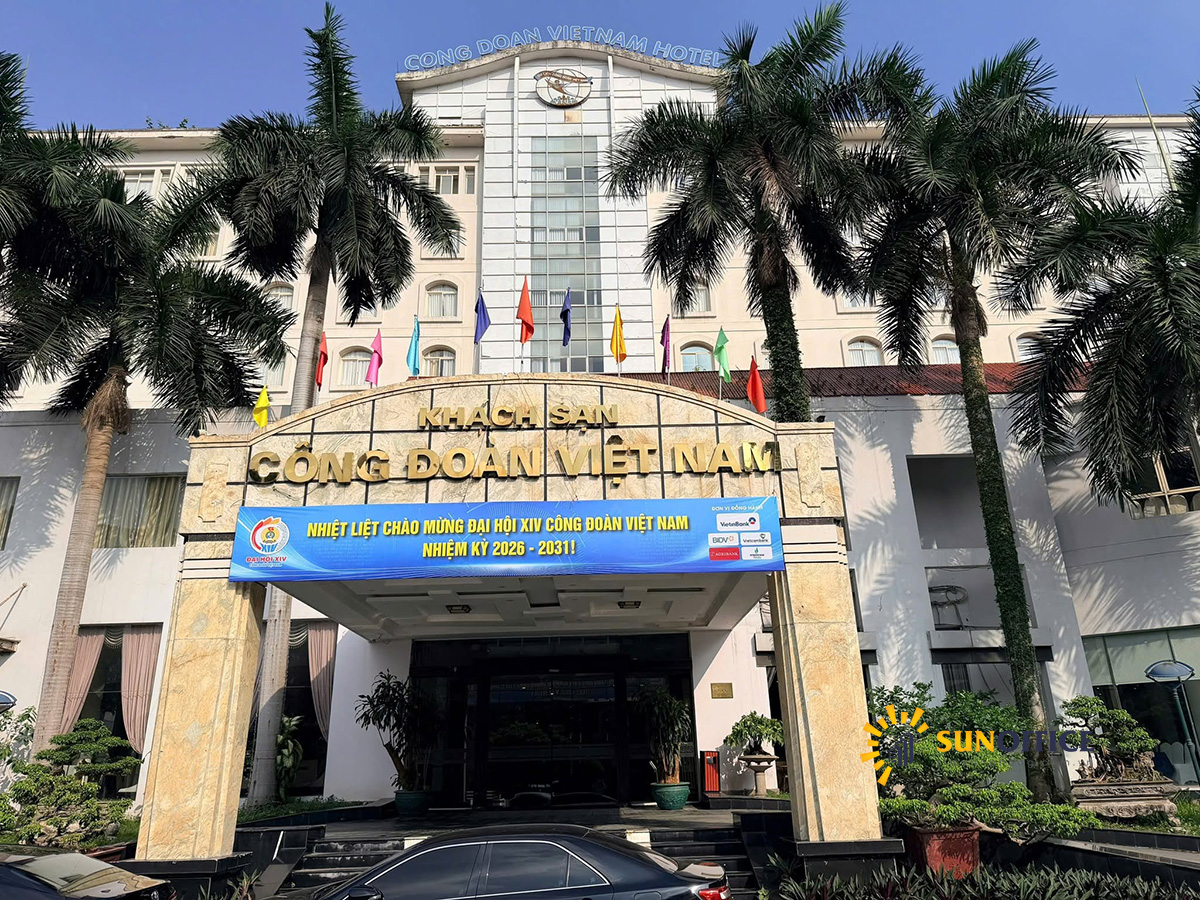 Tòa nhà Khách sạn Công Đoàn 14 Trần Trọng Bình