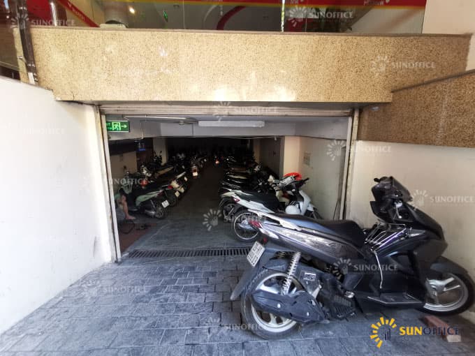 Hầm gửi xe tòa nhà văn phòng Nikko Nguyễn Trường Tộ