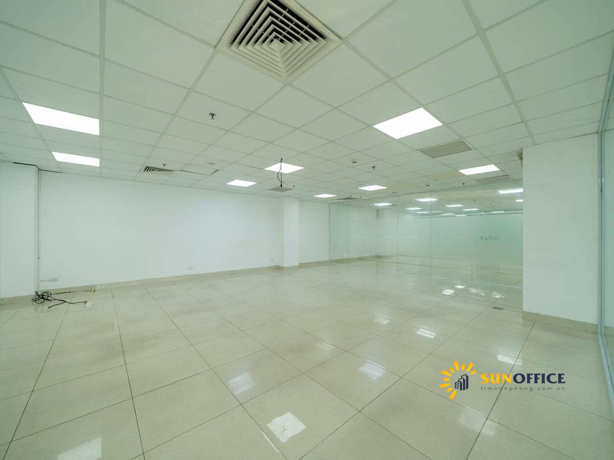 Diện tích cho thuê tòa nhà Ba Đình Office