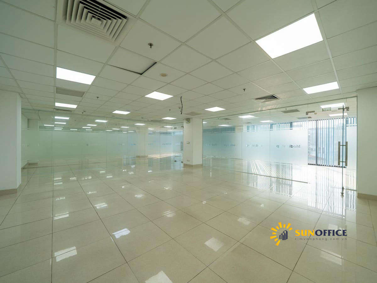 Diện tích cho thuê tại tòa nhà Ba Đình Office