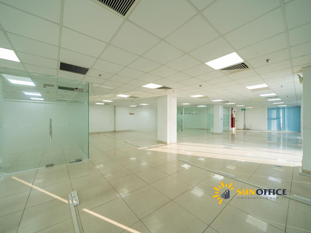 Diện tích cho thuê tại tòa nhà Ba Đình Office