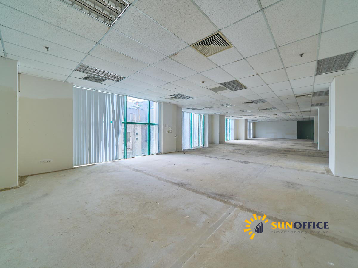 Diện tích cho thuê tại tòa nhà Kinh Đô Lò Đúc