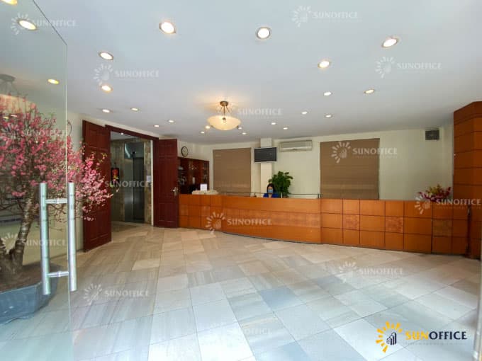 Hà Nội Group 442 Đội Cấn 3 Sảnh lễ tân văn phòng tòa nhà Hà Nội Group Đội Cấn