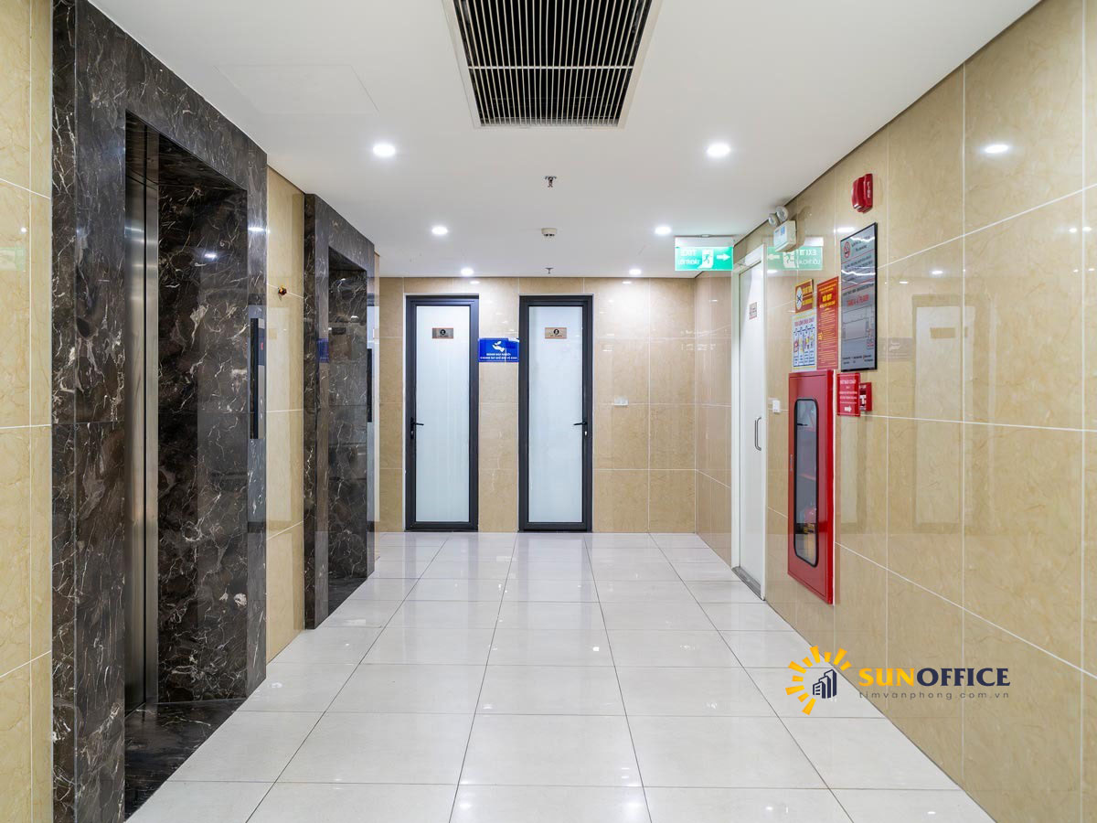 Sảnh thang máy Ba Đình Office