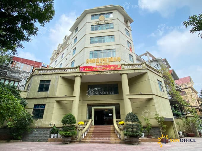 Tổng quan văn phòng tòa nhà Hà Nội Goup