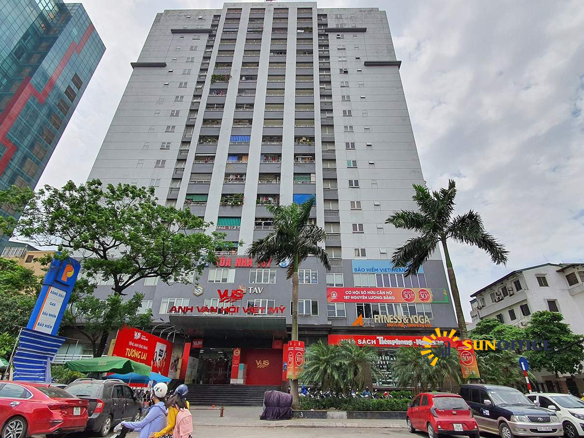 Văn phòng cho thuê Sunrise 187 Tây Sơn