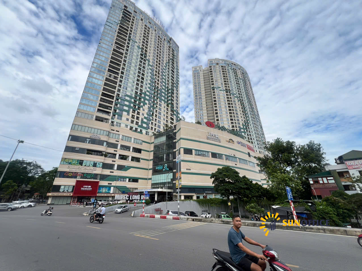 Cho thuê văn phòng tòa nhà Mipec Riverside
