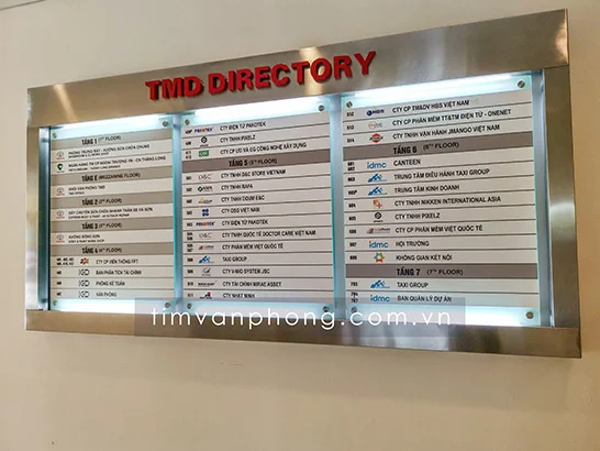 Danh sách các công ty đang thuê tại tòa nhà Toyota Mỹ Đình