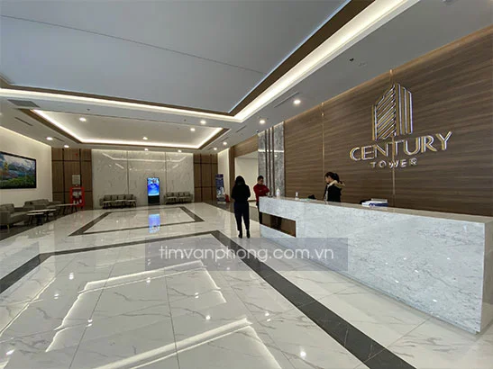 Century Tower 2 Sảnh lễ tân tại tòa nhà Century Tower Minh Khai
