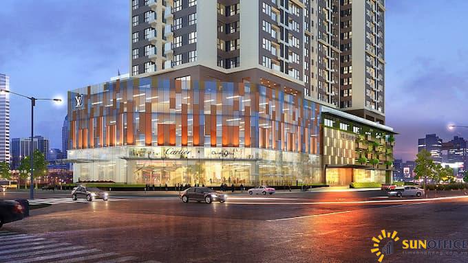 BRG Park Recidence nằm ngay tại ngã tư Lê Văn Lương và Hoàng Đạo Thúy