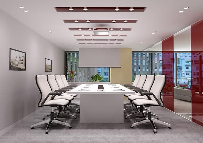 Thiết kế phòng họp đúng chuẩn sẽ tạo ra sự thoải mái, giảm thiểu sự căng thẳng