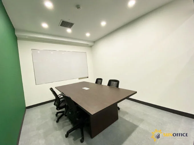 Phòng họp nhỏ cho doanh nghiệp thuê tại văn phòng trọn gói Venture Valley Cầu Giấy