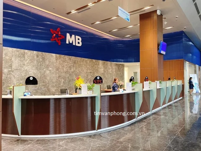Tiện ích ngân hàng tại tầng 1 MB Grand Tower Lê Văn Lương