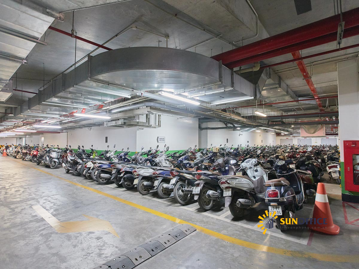 Hầm gửi xe IDMC Duy Tân