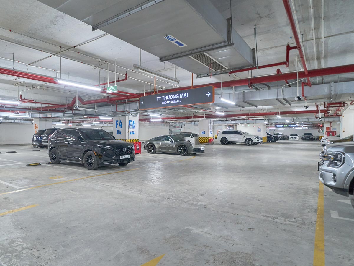 Hầm gửi xe The Zei Plaza