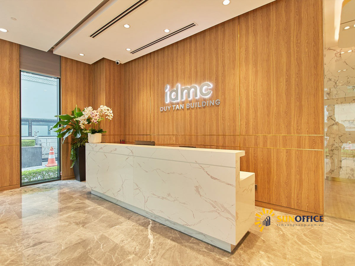 Sảnh lễ tân IDMC Duy Tân