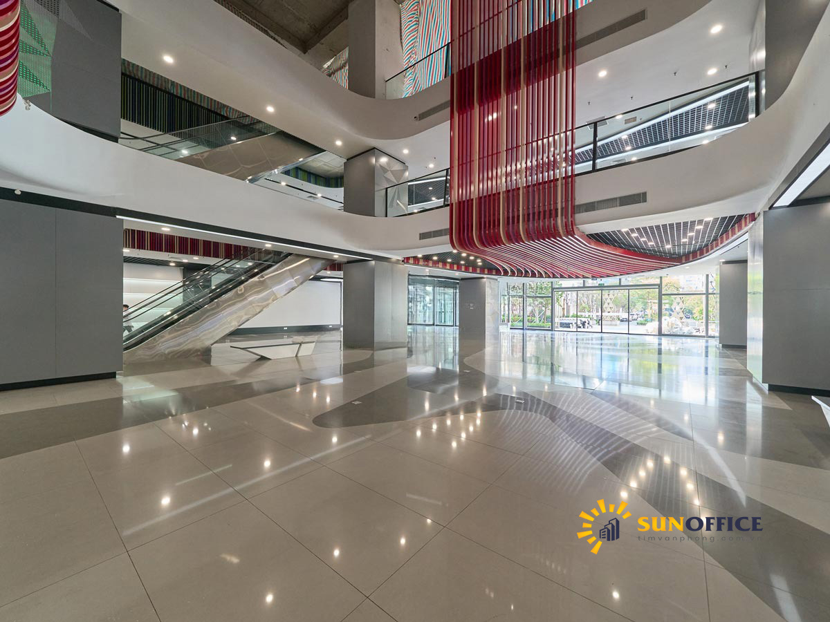 Sảnh tầng 1 The Zei Plaza