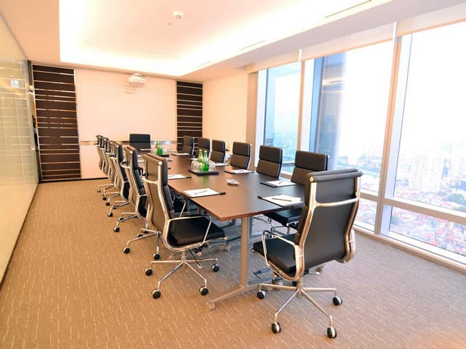 Khu phòng họp có View đẳng cấp tại văn phòng trọn gói CEO Suite