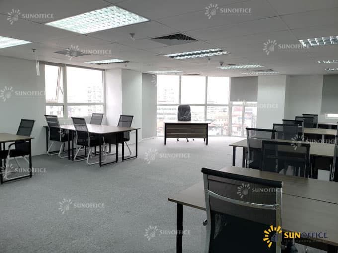 Khu văn phòng trọn gói Go Office được thiết kế mở với không gian thoáng