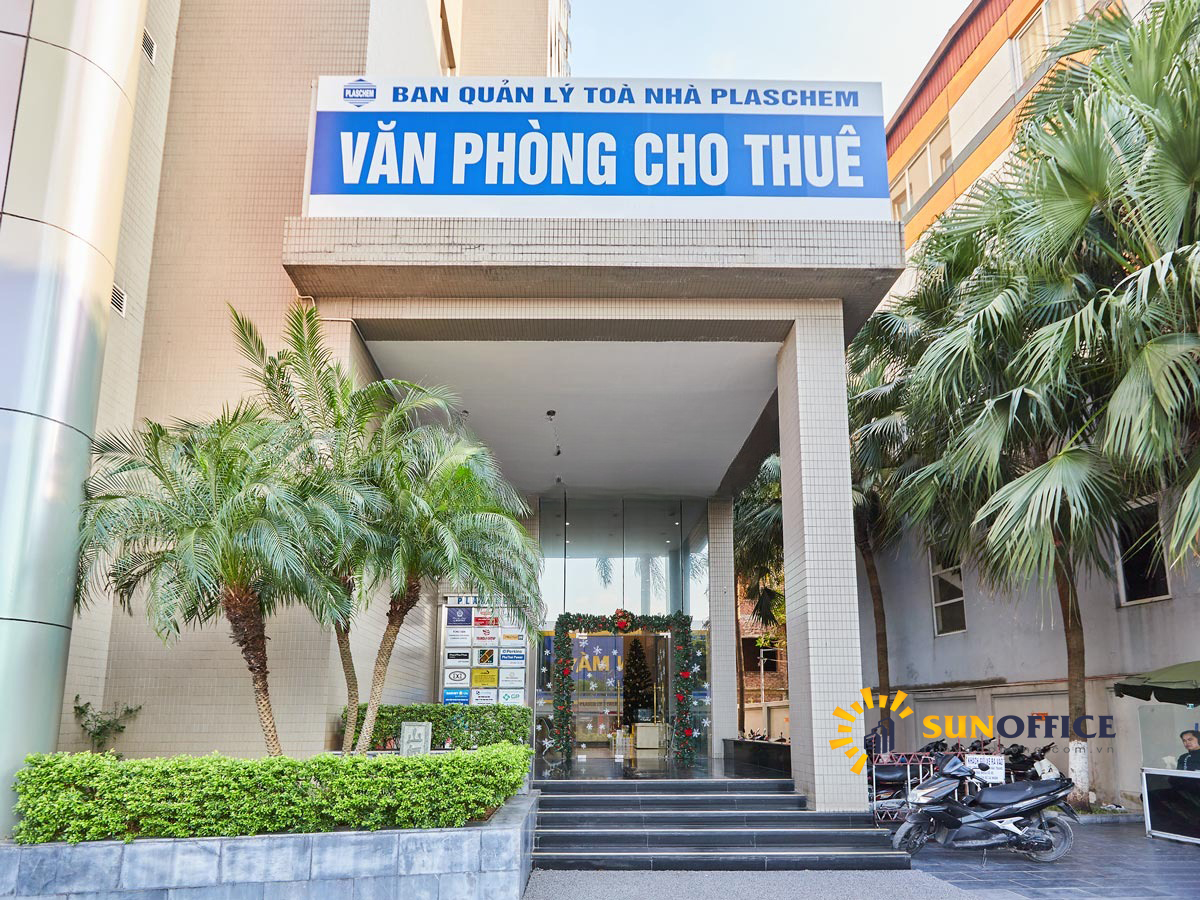 Mặt ngoài tòa nhà Plaschem Tower