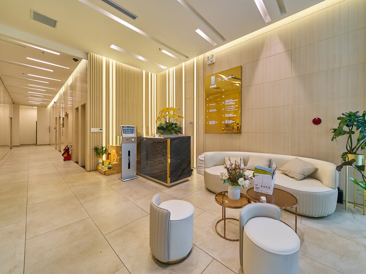 Sảnh tầng trệt Lmak The Signature