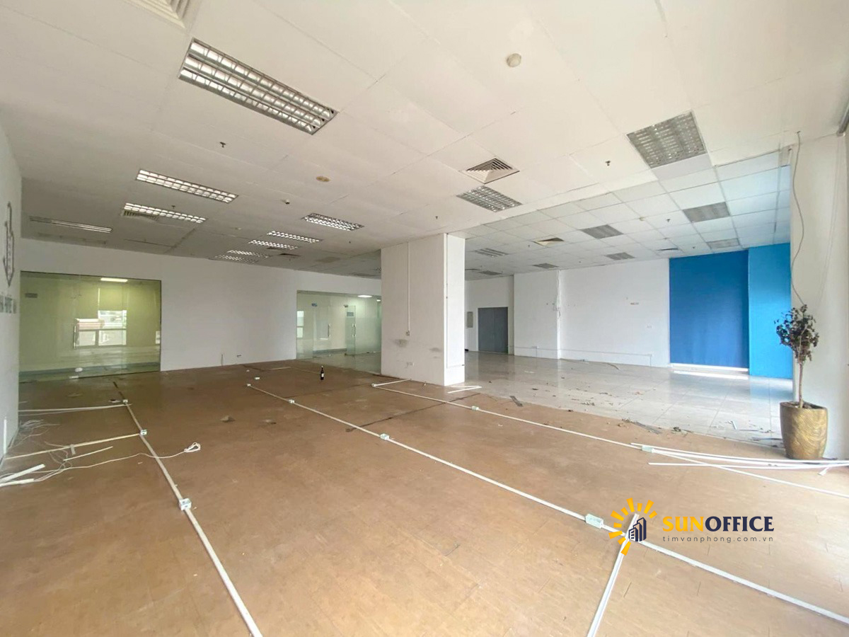 Mặt bằng tòa nhà văn phòng cho thuê Hà Thành Plaza