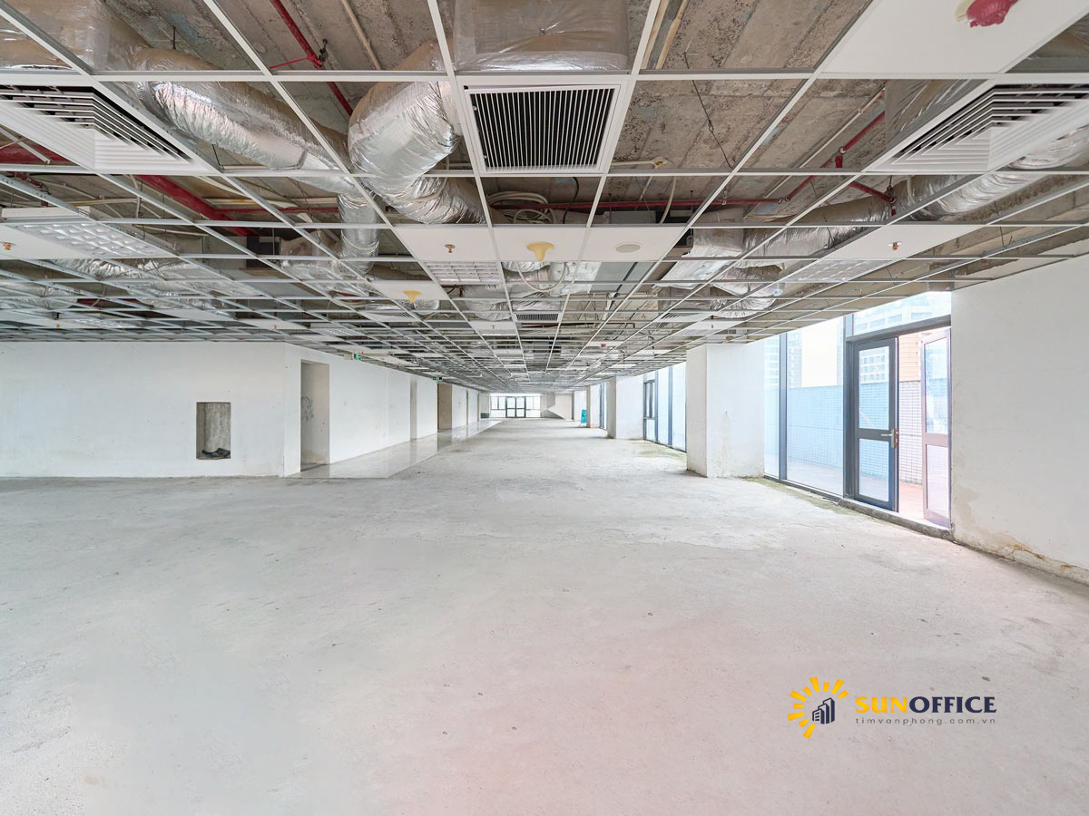 Diện tích cho thuê tòa nhà Nam Cường Building