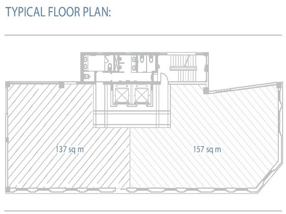 Layout mặt bằng tòa nhà Asia Tower
