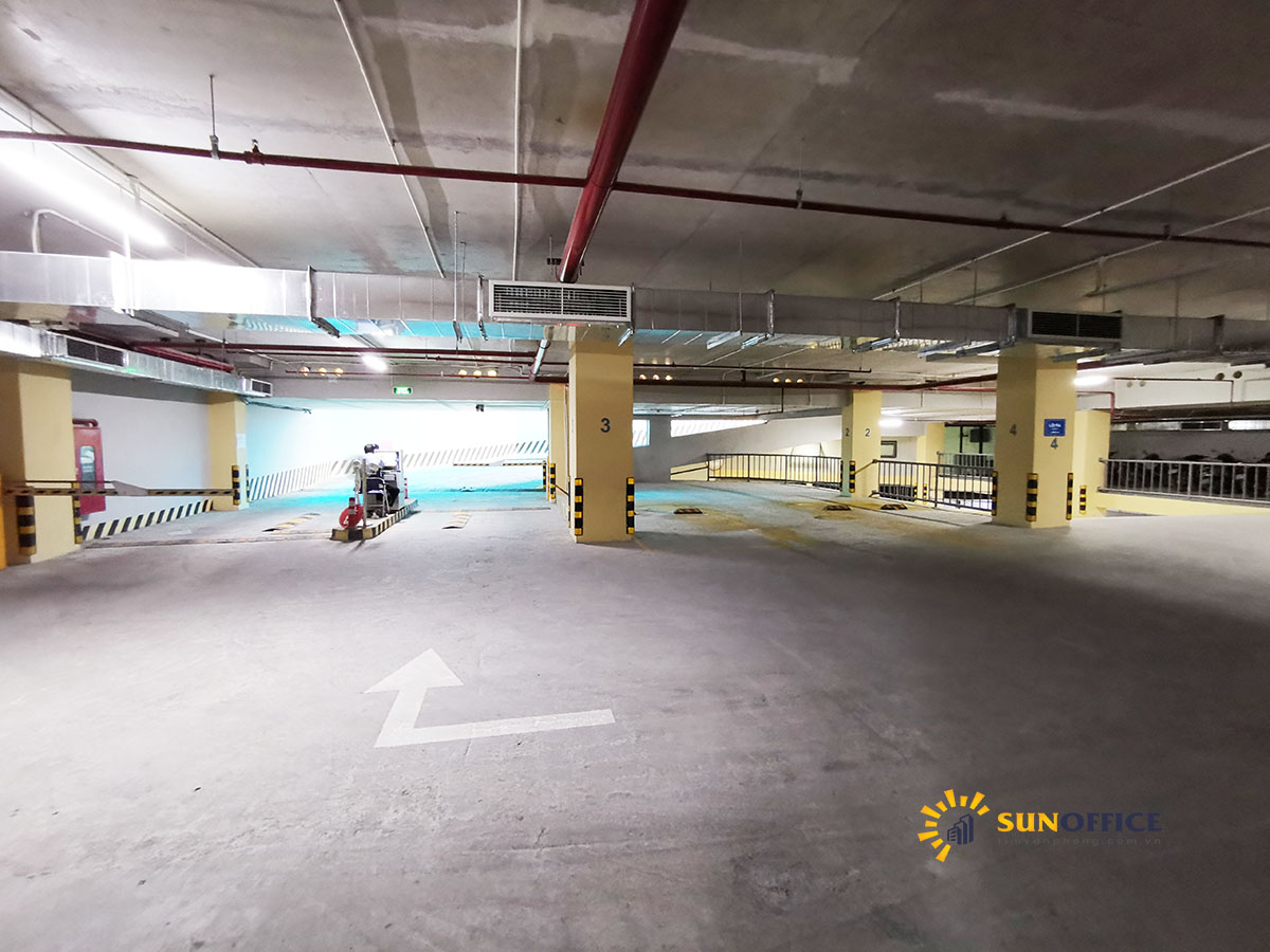 Hầm đỗ xe tòa nhà CIC Tower