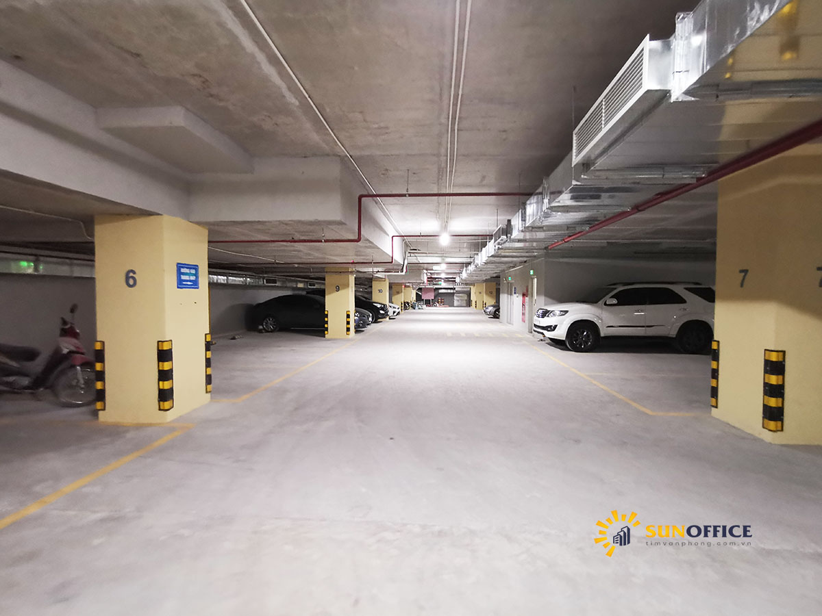 Hầm đỗ xe tòa nhà CIC Tower