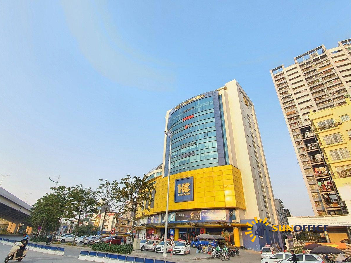 Văn phòng cho thuê tòa nhà VHC Tower