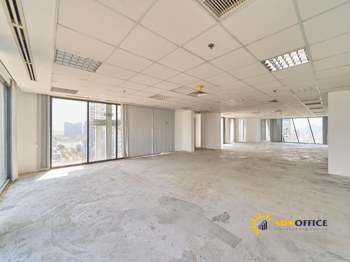 Diện tích cho thuê văn phòng Havana Tower