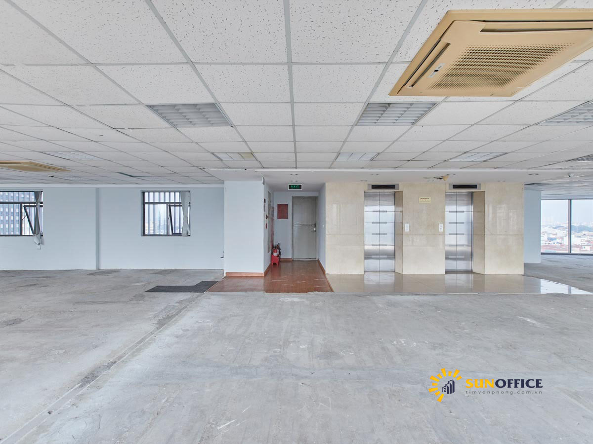 Diện tích cho thuê tòa nhà TID Center