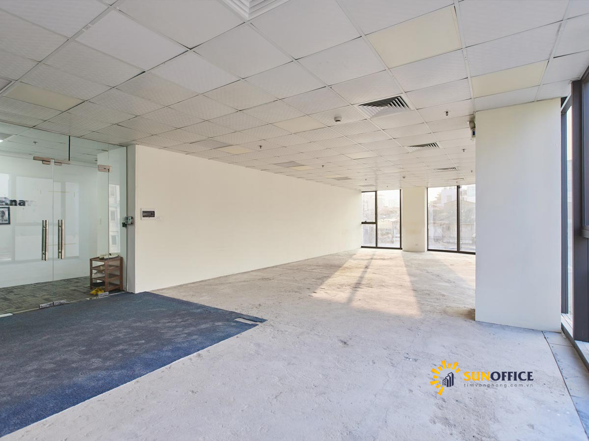 Diện tích cho thuê Capital Building Kim Mã