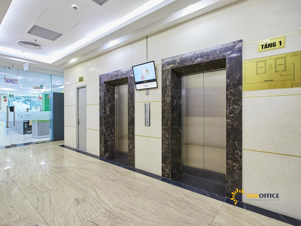Sảnh thang máy Capital Building Kim Mã